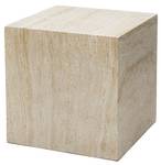 Table d'appoint Eida Beige - Pierre - 40 x 40 x 40 cm