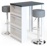 Set de table de bar  33217 Gris - Blanc