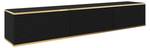 TV-Lowboard ORIS Schwarz - Gold