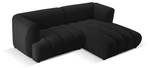 modulares Ecksofa HARRY 3 Sitzplätze Schwarz