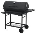 Chariot de barbecue Armento Noir - Métal - 108 x 95 x 61 cm