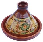 Tajine Imlil Braun - Naturfaser - 32 x 24 x 32 cm