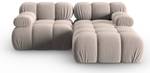 modulares Ecksofa BELLIS 3 Sitzplätze Beige