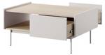 Table basse COLOR CT97 Beige - Bois manufacturé - Matière plastique - 97 x 45 x 65 cm