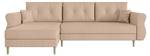 Ecksofa HERMES-L Beige - Taupe