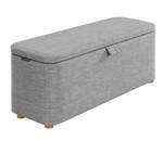 Bout de lit coffre de rangement PISTACHE Gris lumineux