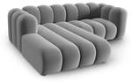 modulares Ecksofa LUPINE 3 Sitzplätze Grau