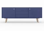 TV-Lowboard Mint Blau - Breite: 160 cm