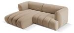 modulares Ecksofa HARRY 3 Sitzplätze Karamell