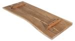 Holzplatte ARYA Beige - Breite: 80 cm