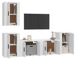 TV-Schrank 5er Set D945 Weiß