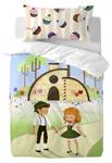 Candy house Set housse couette 100x135 Textile - 1 x 100 x 135 cm