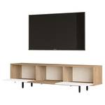 Tv lowboard CREA RTV180 3D Beige - Holzwerkstoff - Kunststoff - 180 x 45 x 36 cm