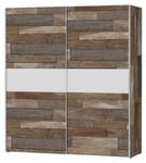 Penderie Longline Lux Marron - Bois manufacturé - 170 x 191 x 61 cm