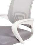 Chaise de bureau SOLID Gris - Gris lumineux - Argenté - Blanc