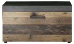 Sitzbank Irwin Grau - Holz teilmassiv - 80 x 45 x 37 cm