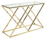 Table console CHARLOTTE Doré