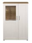 Armoire GAMMA Beige - Bois massif - 95 x 140 x 38 cm