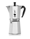 Kaffeemaschine Moka Express Silber - Naturfaser - 2 x 32 x 12 cm