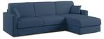 Chis Ecksofa Blau - Breite: 248 cm