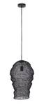 Lampe suspendue Miko Noir - 33 x 50 x 33 cm