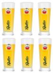 Bierglas 405522 6er Set Naturfaser - 2 x 16 x 1 cm