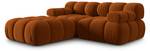 modulares Sofa BELLIS 3 Sitzplätze Braun