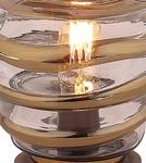 Lampe à poser verre transparent - NELSON Verre - 19 x 24 x 19 cm