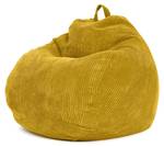 Indoor Sitzsack "Scoop" 90x110cm - Cord Gelb