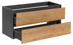 Schrank unter waschbecken MONAKO CUW120 Grau - Holzwerkstoff - 120 x 57 x 46 cm