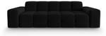 Sofa KENDAL 3 Sitzplätze Schwarz