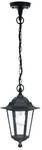 Lampe à suspension d'extérieur LATERNA 4 Noir - Verre - Métal - 20 x 90 x 20 cm