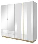 Armoire ARCADE WR220 4D2D1 Blanc