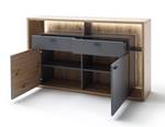 Esszimmer Liam 52 (11-teilig) Grau - Holzwerkstoff - Holzart/Dekor - 288 x 209 x 40 cm