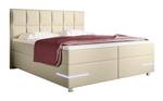 Boxspringbett Milano Beige - Breite: 120 cm - H2