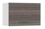 Hängeschrank Fame 60cm flach Grau - Holz teilmassiv - 60 x 40 x 34 cm