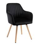 Chaise gondole ELEANA Noir - 1 chaise