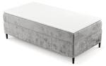 Boxspringbett Currey Grau - Breite: 90 cm - H3