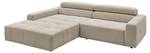 Ecksofa RENO Beige - Armlehne davorstehend links - Ecke davorstehend links