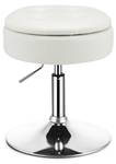 Tabouret de Bar Similicuir VH32762 Blanc