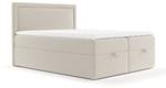 Premium Boxspringbett Pao Beige - Breite: 160 cm