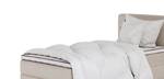 Boxspringbett MITTO CONTI Creme - Breite: 120 cm - H3