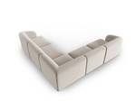 modulares Ecksofa SHANE 6 Sitzplätze Beige