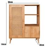 Kommode Dfrigeri Braun - Holz teilmassiv - 40 x 110 x 90 cm