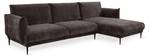 Ecksofa MADISON Stoff Dress Me Braun - Ecke davorstehend rechts