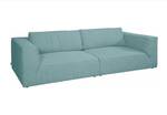 BIG CUBE STYLE Sofa Türkis - Breite: 300 cm