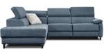 Ecksofa Taunus (5-Sitzer) Dunkelblau