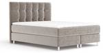 Boxspringbett Chanton Taupe - Breite: 200 cm