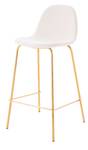 Tabouret de bar Henrik (Lot de 2) Blanc