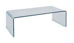 Table basse ALONZO Verre - 55 x 35 x 110 cm